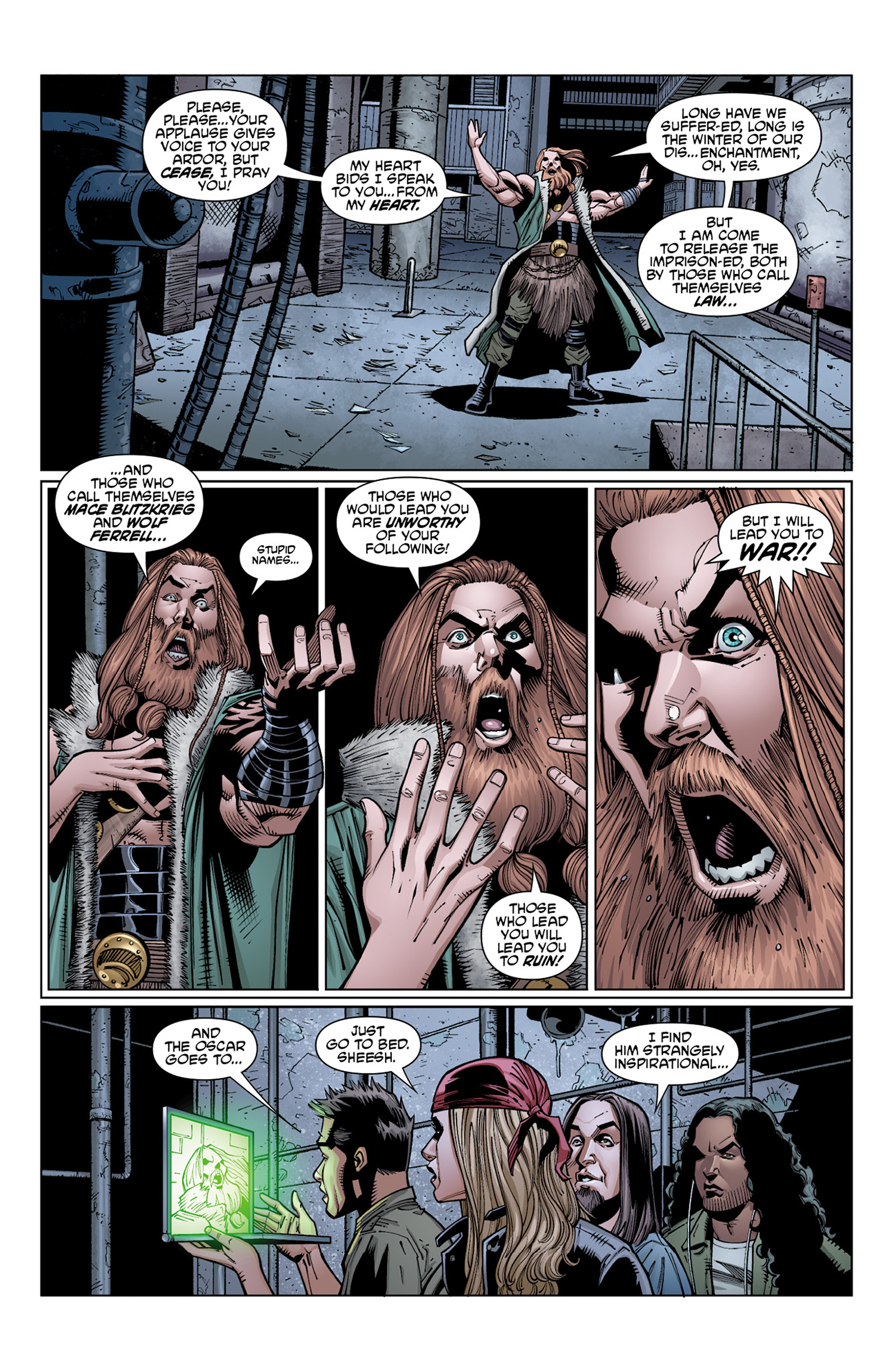 Read online Barb Wire (2015) comic -  Issue #3 - 10