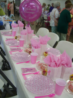 pink tablescape for you.