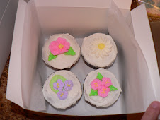 flower cupcakes