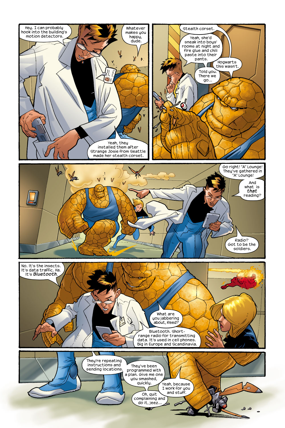 Read online Ultimate Fantastic Four (2004) comic -  Issue #9 - 11