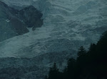 Glacier in Zermatt near the Matterhorn