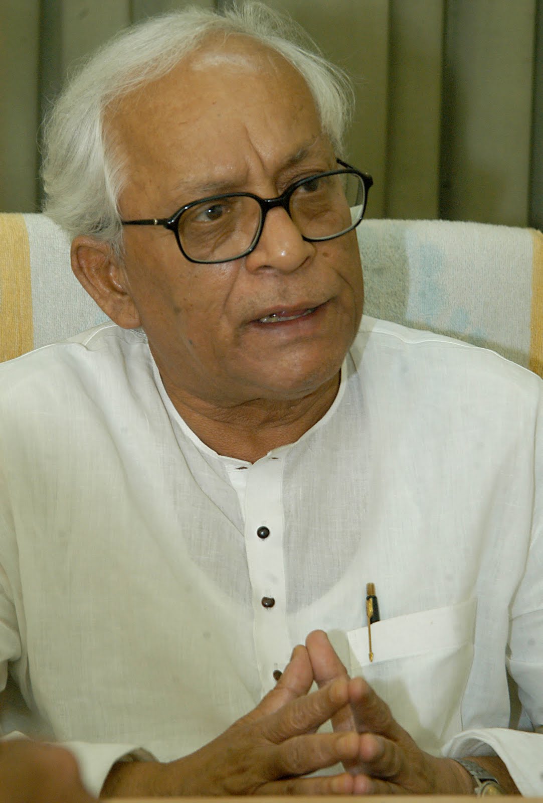 LEFT FRONT GOVERNMENT IN WEST BENGAL INTERVIEW WITH BUDDHADEB