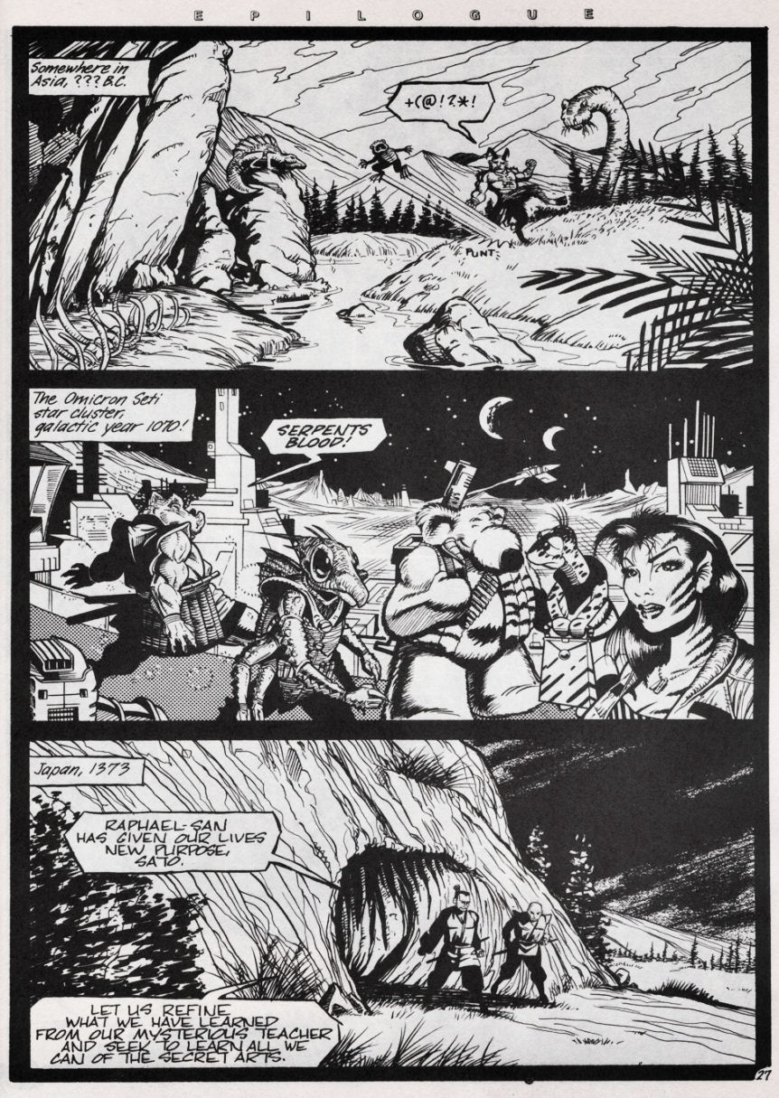 Read online Teenage Mutant Ninja Turtles (1984) comic -  Issue #47 - 28