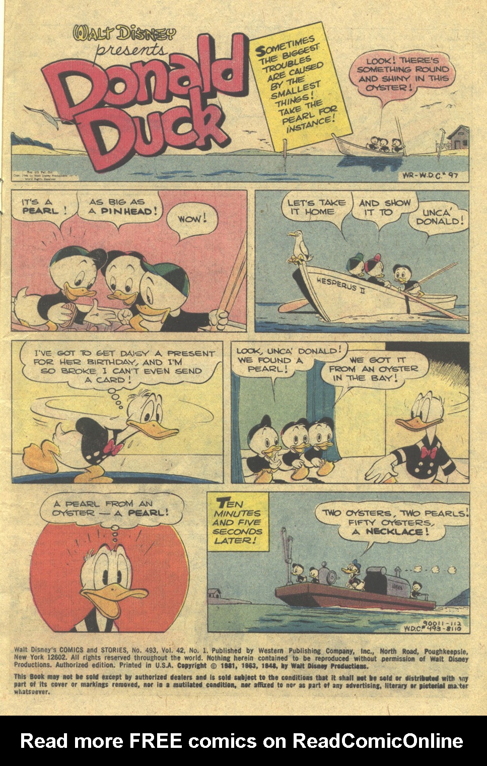 Read online Walt Disney's Comics and Stories comic -  Issue #493 - 3