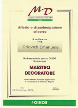 Maestro Decoratore Oikos 2008-2009
