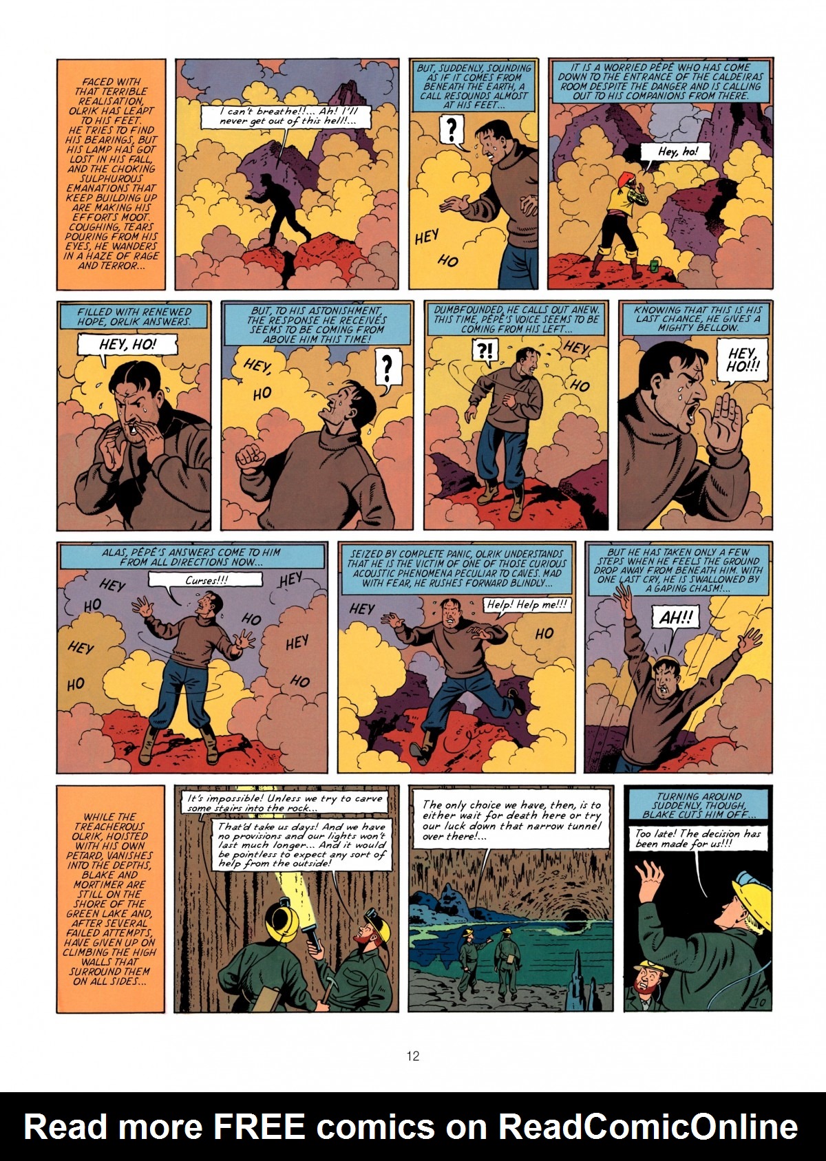 Read online Blake & Mortimer comic -  Issue #12 - 12