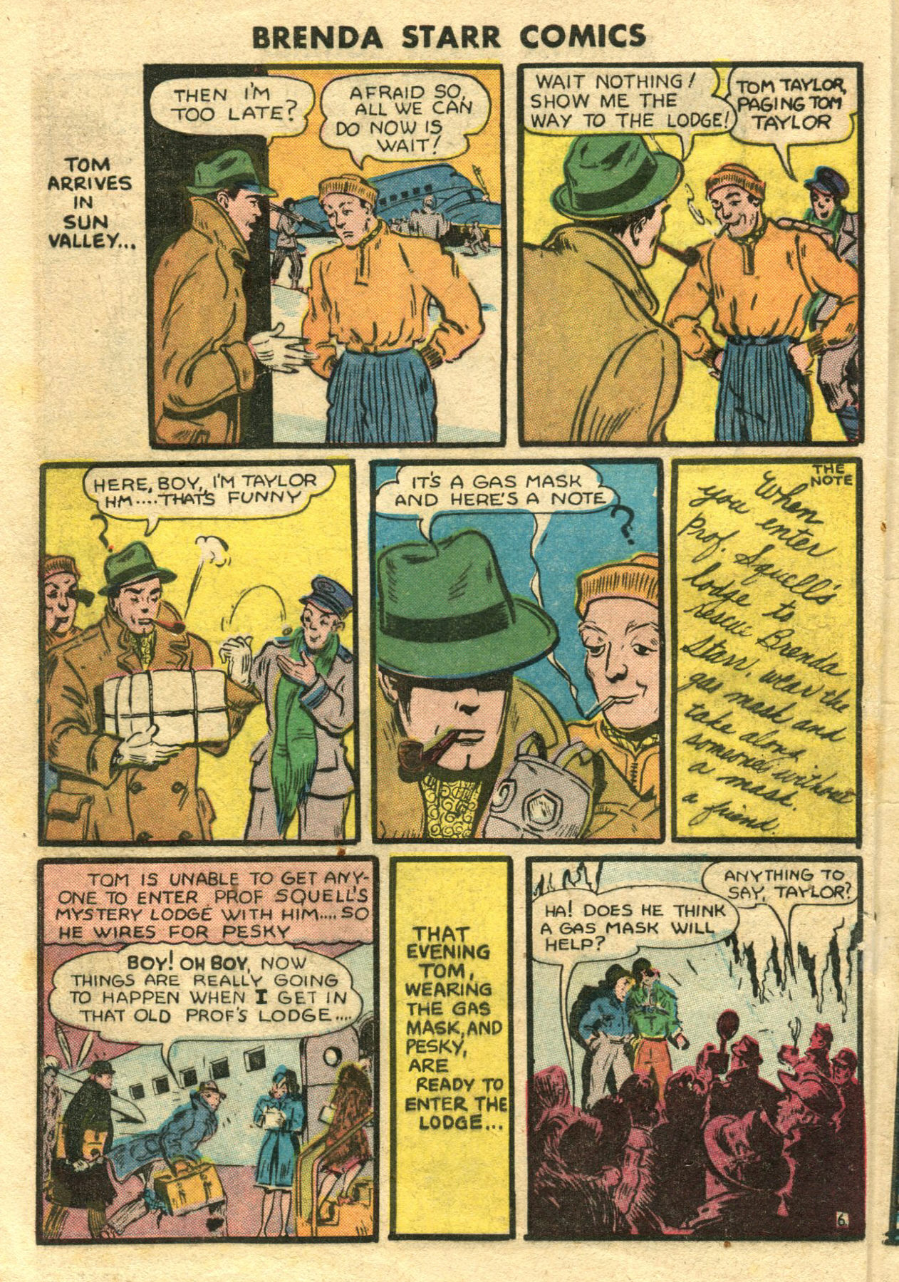 Read online Brenda Starr (1948) comic -  Issue #3 - 16