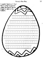 ELEMENTARY SCHOOL ENRICHMENT ACTIVITIES: MORE EASTER EGGS TO COLOR