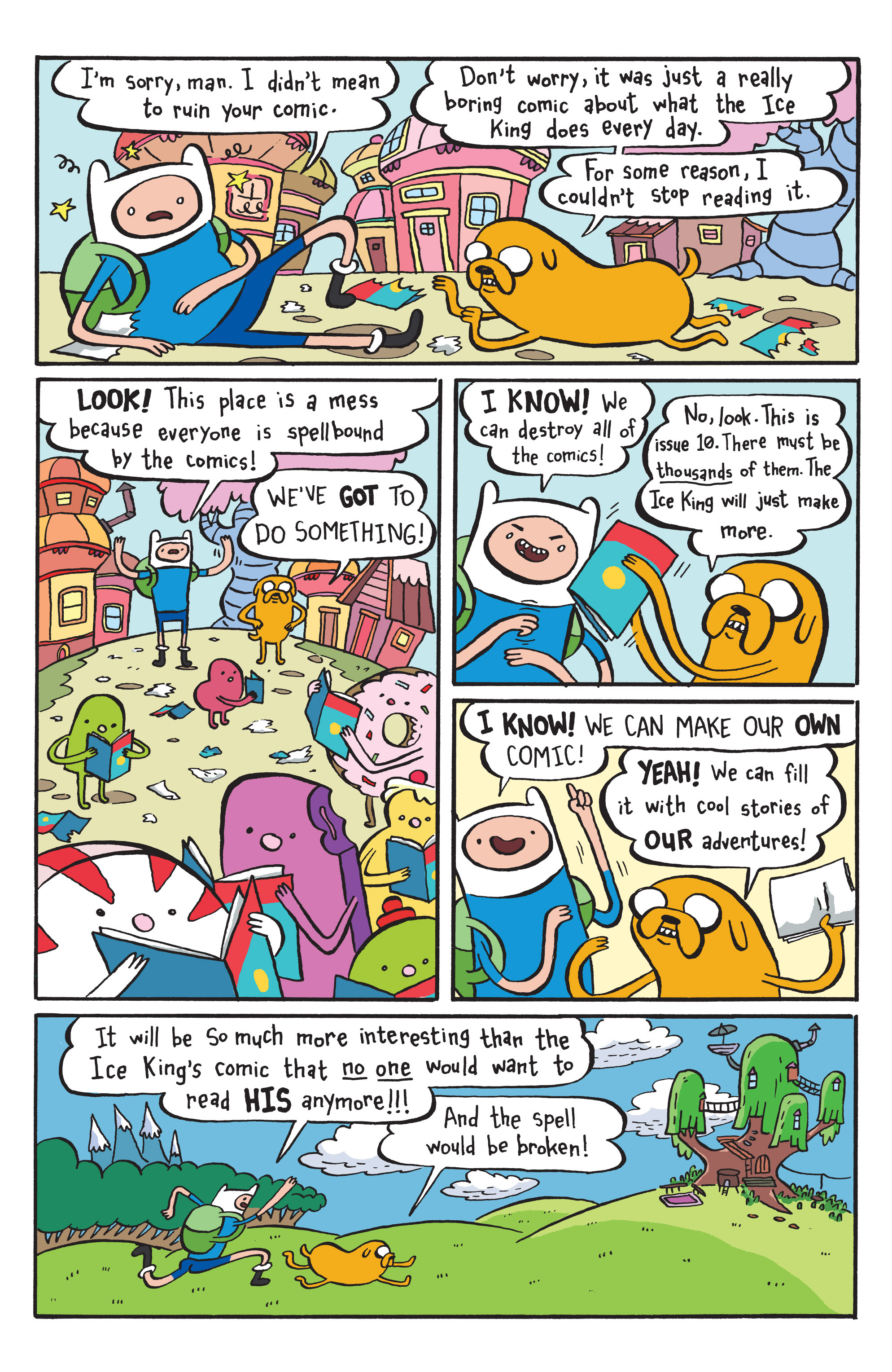 Read online Adventure Time Sugary Shorts comic -  Issue # TPB 1 - 108