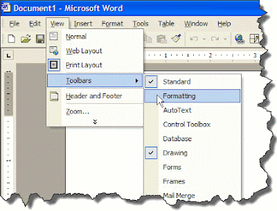 Microsoft word what is a toolbar - Word и Excel - помощь в работе с ...