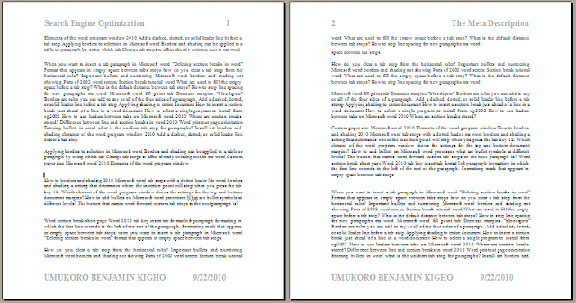 Practical Heading Creating Headers and Footers (a step-by-step approach)