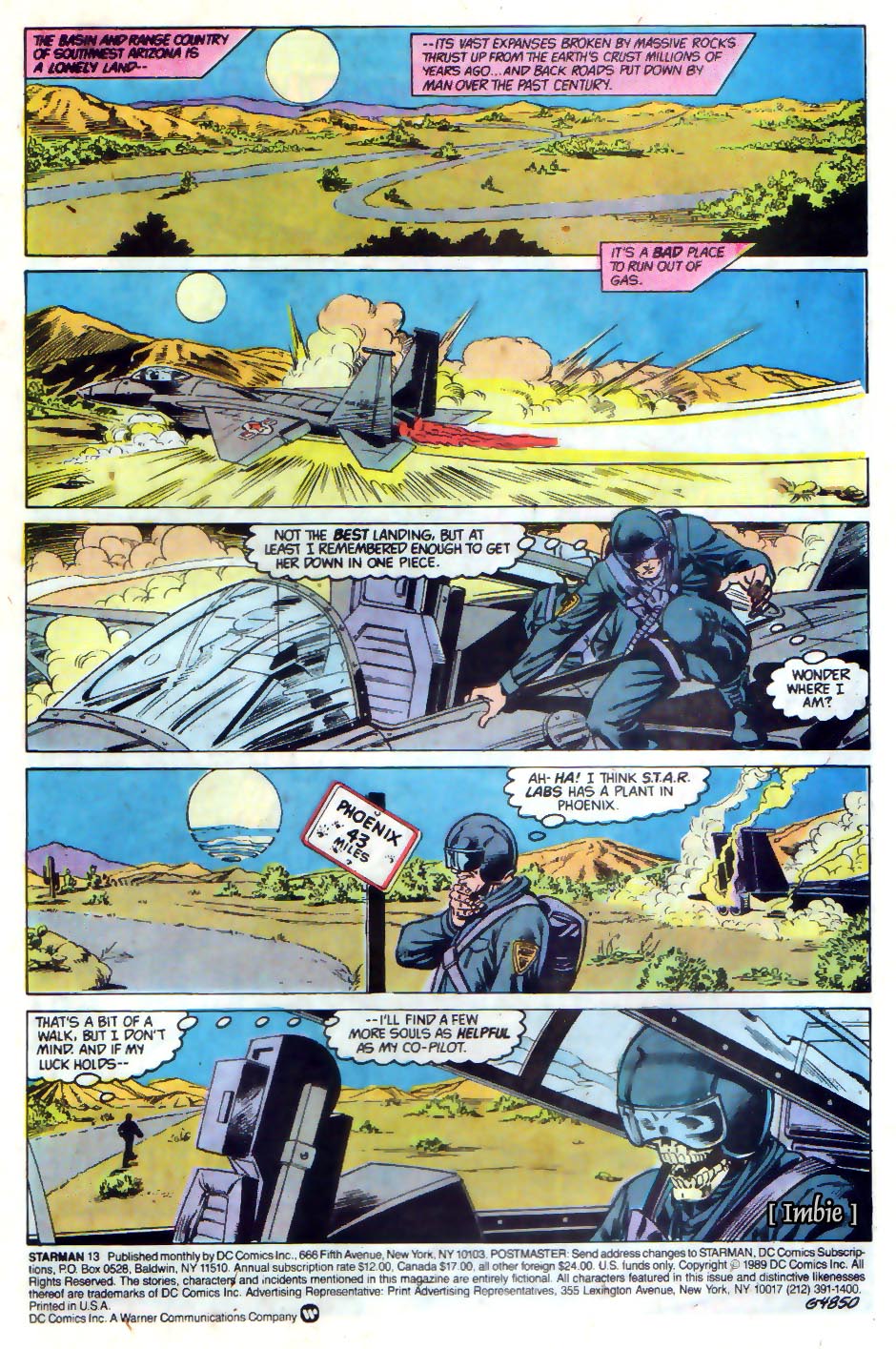 Read online Starman (1988) comic -  Issue #13 - 2
