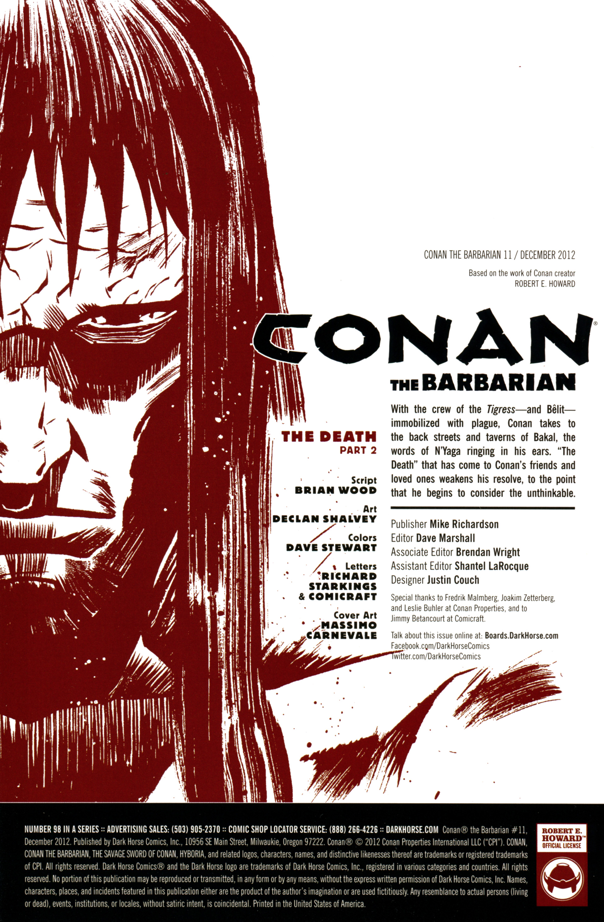 Read online Conan the Barbarian (2012) comic -  Issue #11 - 2