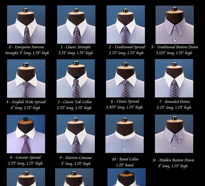 A Dress-Well Custom Tailors Hong Kong Ltd.: Collar Style