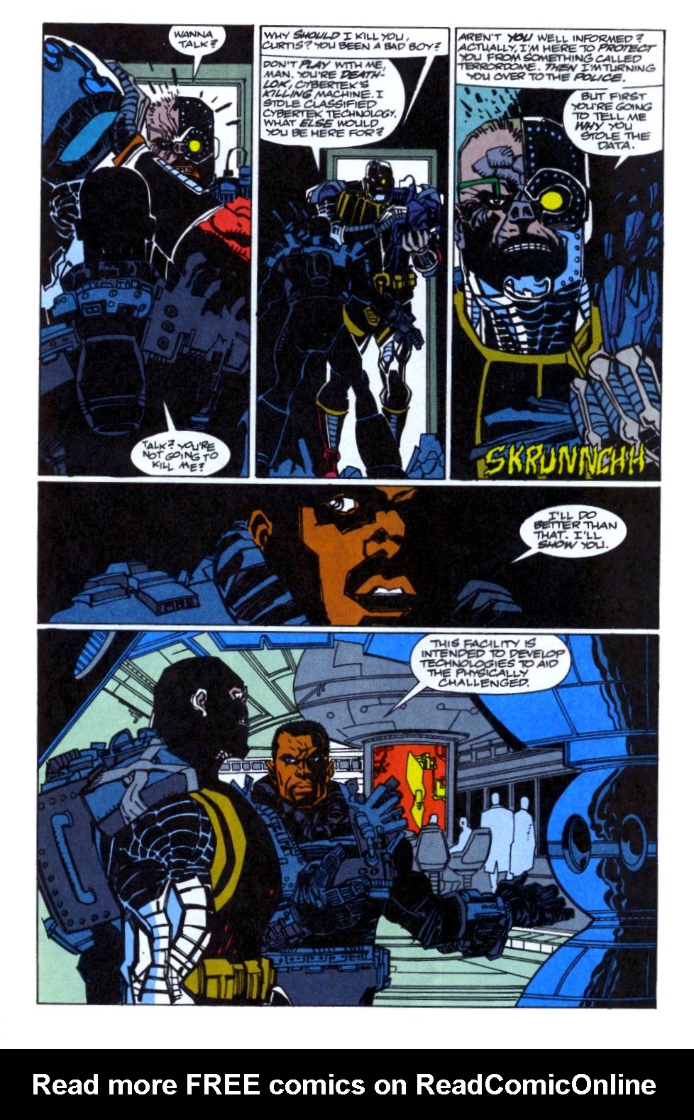 Read online Deathlok (1991) comic -  Issue #11 - 13