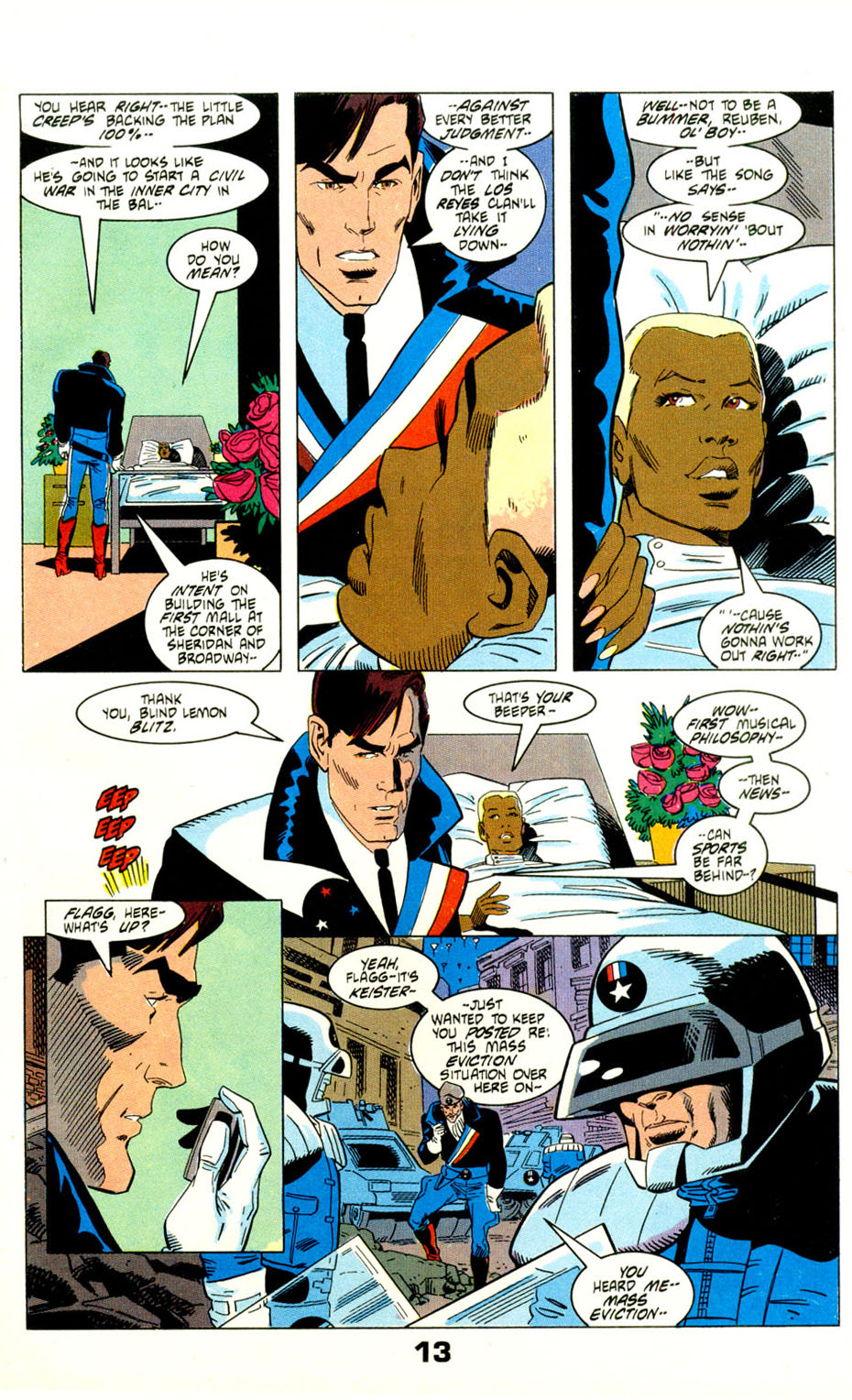 Read online American Flagg! comic -  Issue #29 - 16