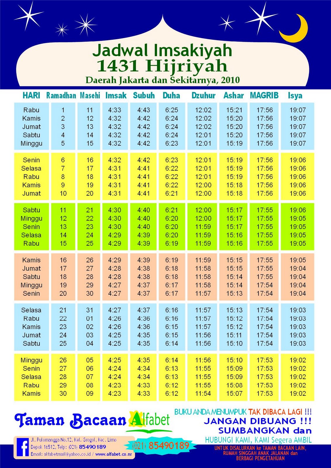Infografis Jadwal Puasa Wajib Dan Puasa Sunah Di 2021 Di 2021 Motivasi