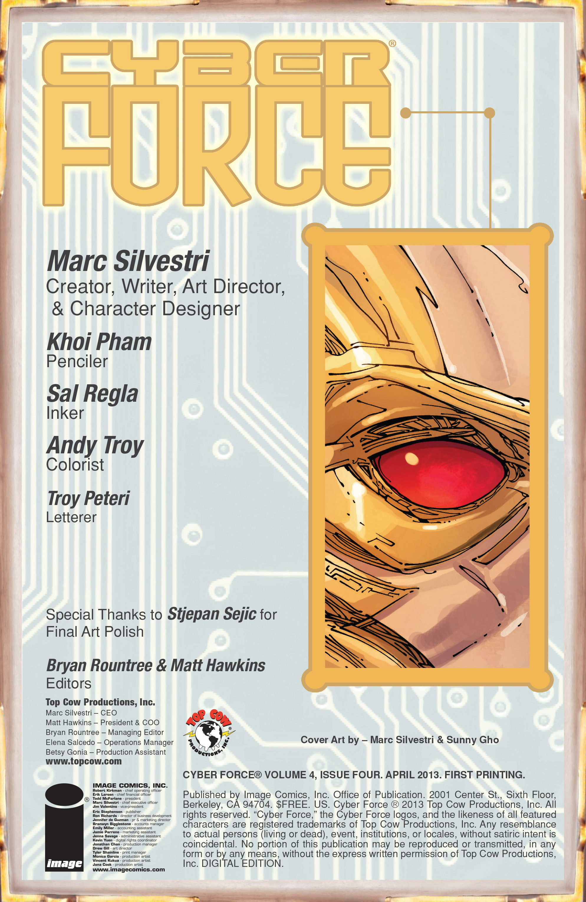 Read online Cyberforce (2012) comic -  Issue #4 - 2