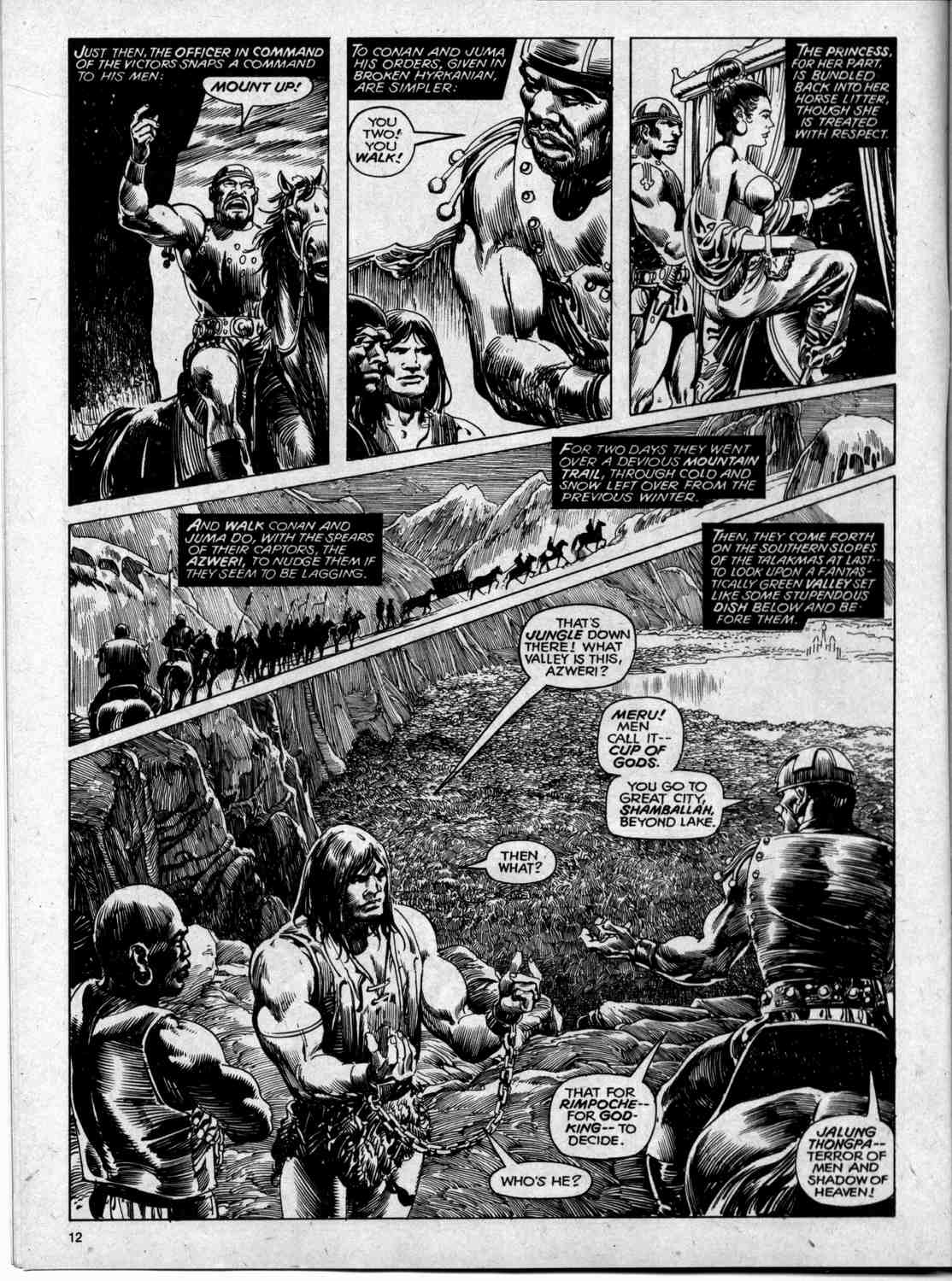 Read online The Savage Sword Of Conan comic -  Issue #59 - 12