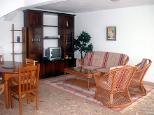 'Sunny House' open plan lounge and dining-area