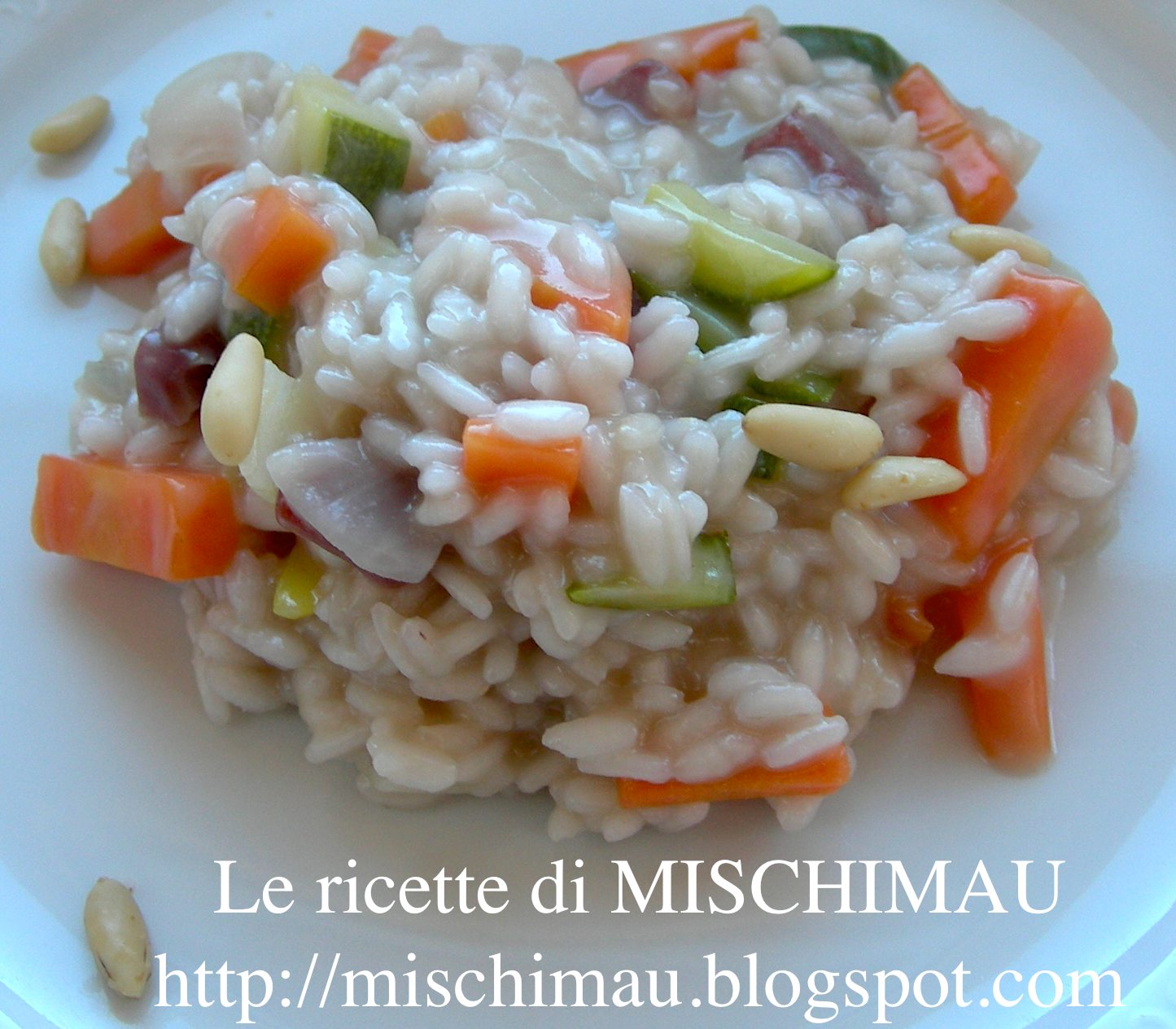 Le ricette di MISCHIMAU: Risotto alle verdure croccanti
