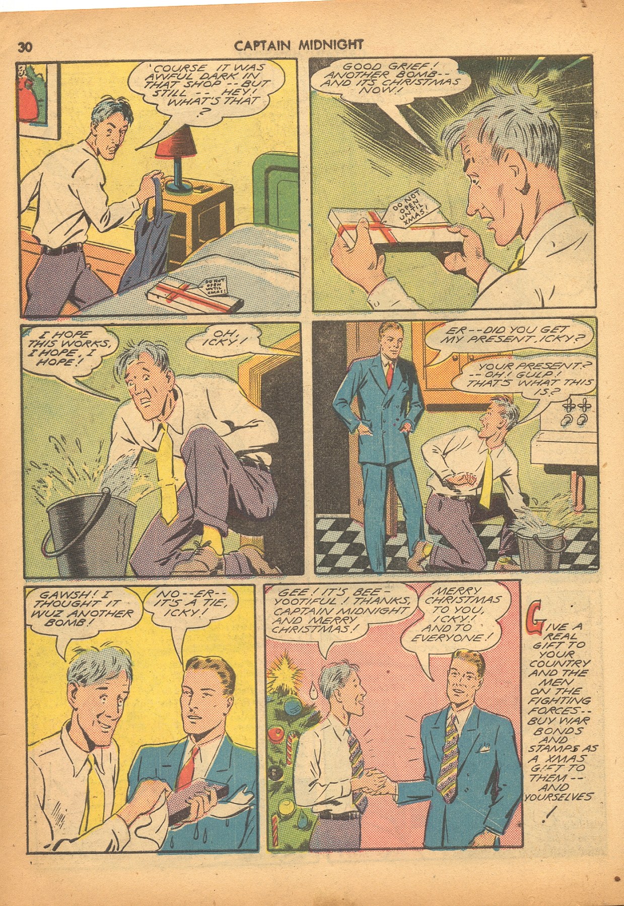 Read online Captain Midnight (1942) comic -  Issue #4 - 31