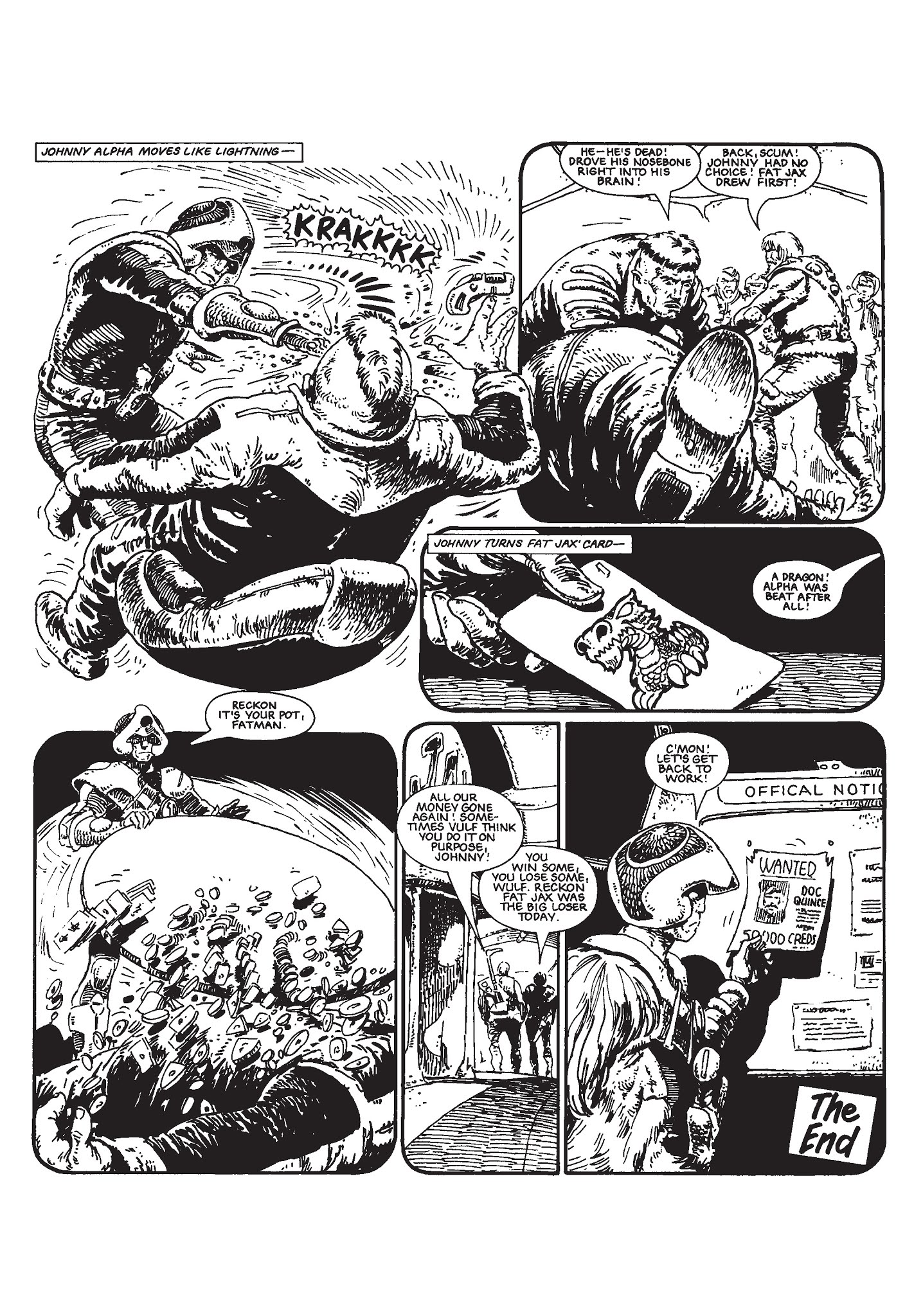 Read online Strontium Dog: Search/Destroy Agency Files comic -  Issue # TPB 1 (Part 4) - 5