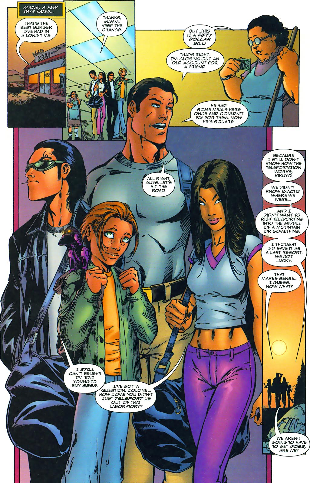 Read online Weapon Zero comic -  Issue #3 - 22