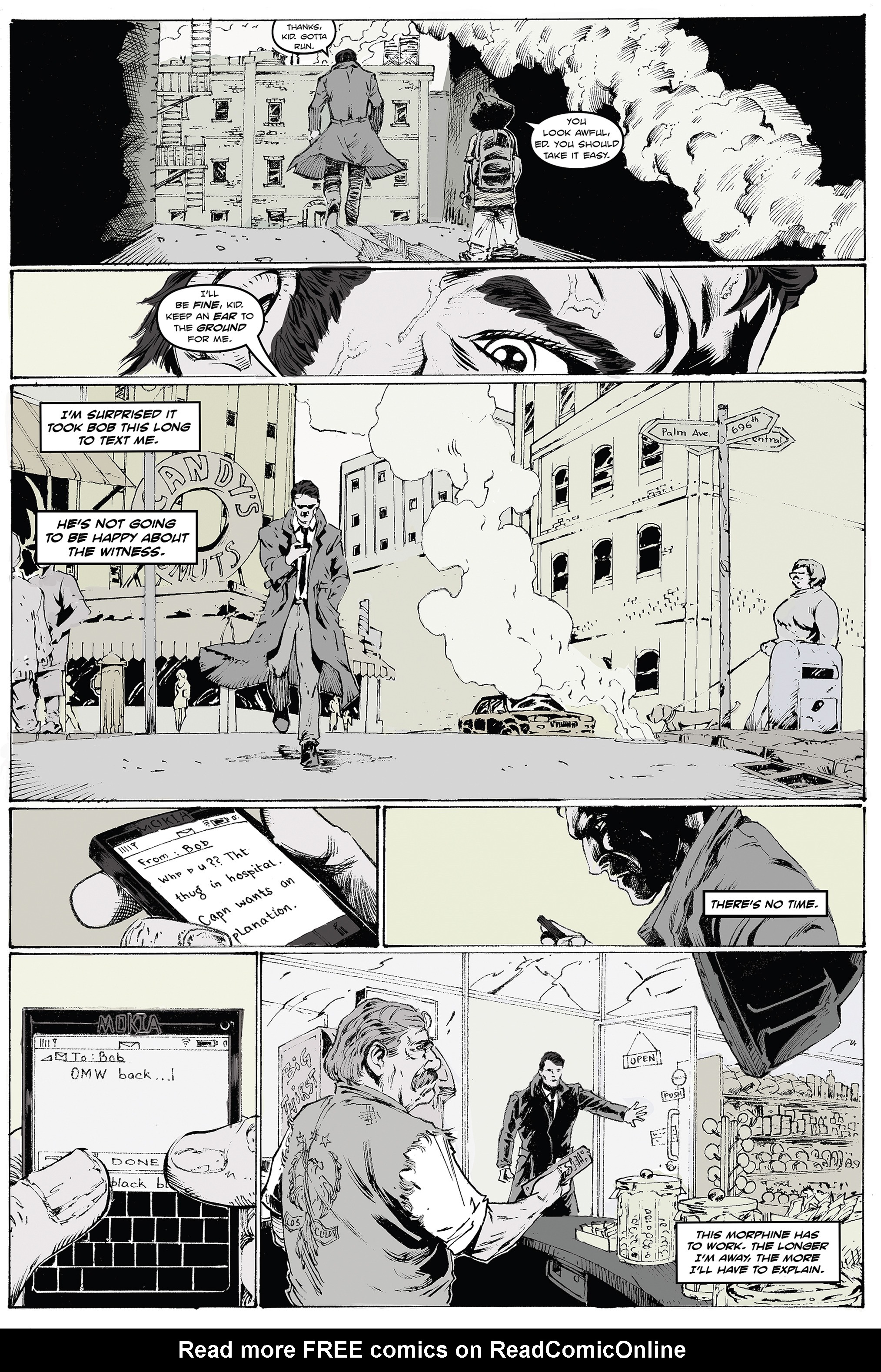 Read online Moros: A Hard Boiled Hero comic -  Issue #2 - 6