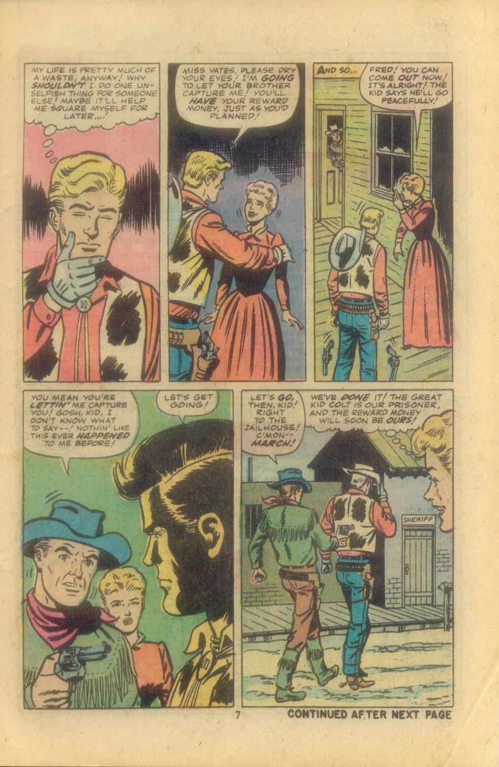 Read online Kid Colt Outlaw comic -  Issue #191 - 9