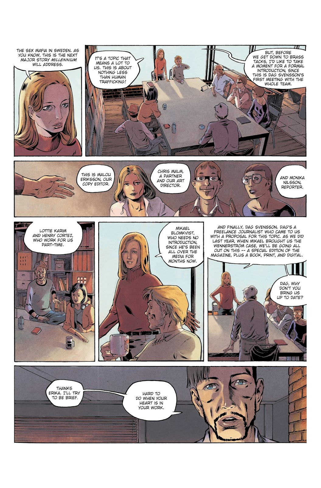 Millennium: The Girl Who Played With Fire issue 1 - Page 16