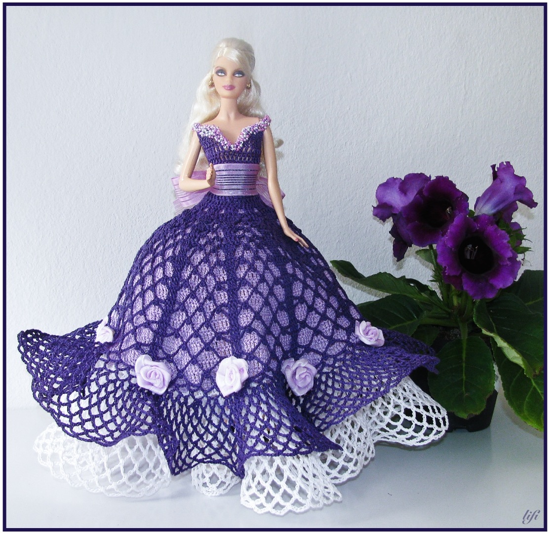 Lifi's Creative News: Куклы. Платье "Crinoline" для Барби