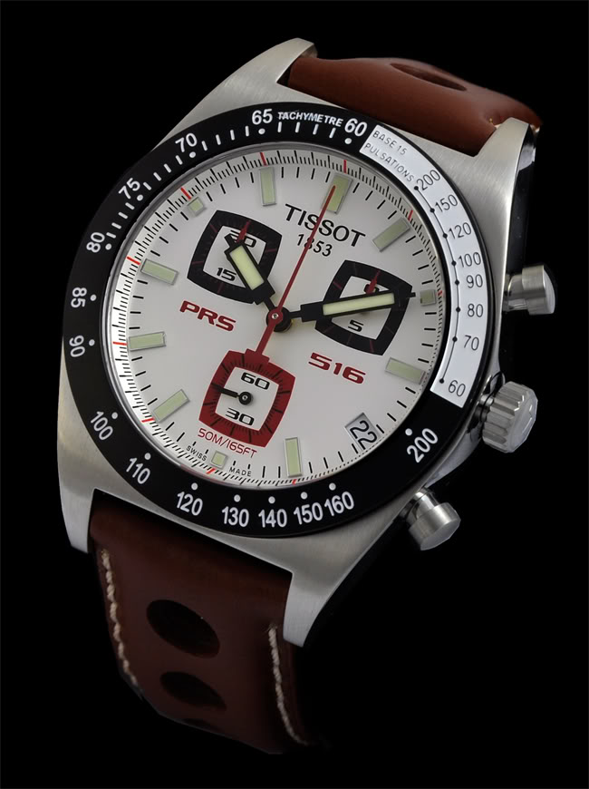 resting place: NEW IN BOX - AUTHENTIC TISSOT PR516 CHRONOGRAPH GENTS