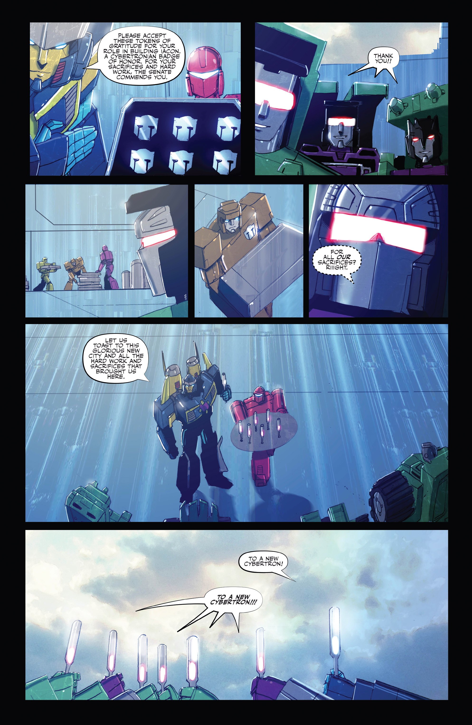 Read online Transformers: Galaxies comic -  Issue #3 - 19
