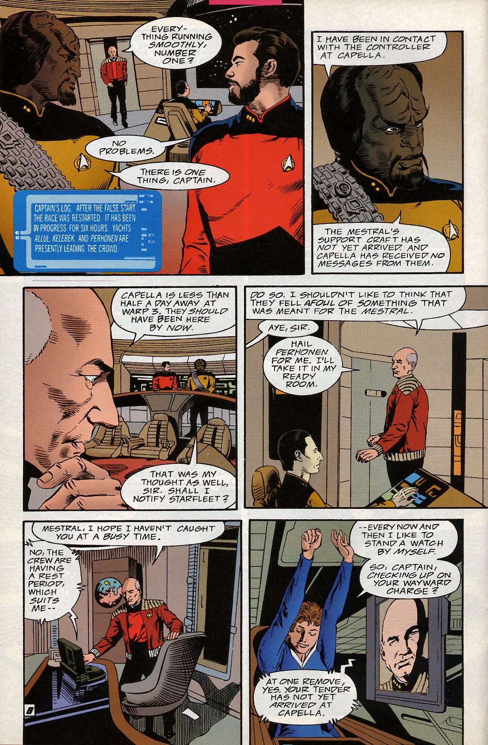 Read online Star Trek: The Next Generation - Ill Wind comic -  Issue #2 - 9