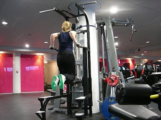 Dips - Styrketräningspass för bröst, axlar och triceps