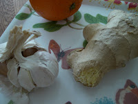 CIMG7249 - Hälsokur: te med ingefära, vitlök och citron