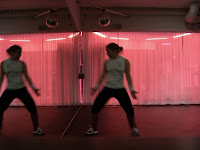 CIMG7413 - Blöt promenad och aerobicsträning