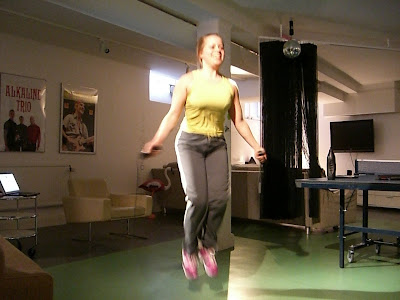 CIMG8022 - Aerobics och hopprepsträning