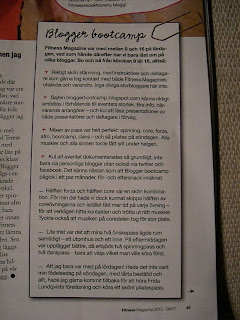 CIMG8301 - Fitness Magazine gillade visst också Blogger Boot Camp
