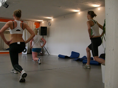 v+021 - Mycket benträning idag