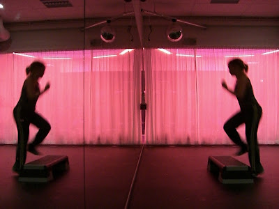 CIMG4528 - Tränade step i discoljus