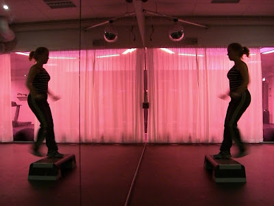 CIMG4524 - Tränade step i discoljus