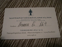 naprapat - Naprapat-besök