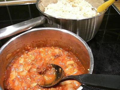 CIMG4874 - Kyckling med ris och tomatsalsa