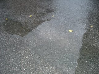 regn - Mörk, blöt och kall cykeletapp