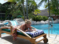 Karin+008 - Sol, bad och Kota Kimbalu