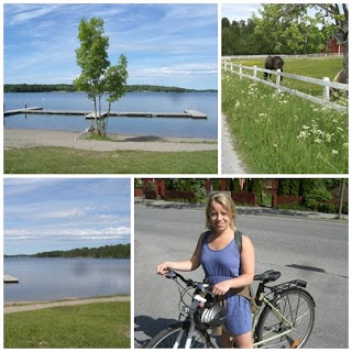 cykelv%C3%A4gen+och+sj%C3%B6n - Dagens mysiga cykeltur