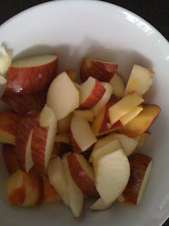 Frukt+nektarin+002 - Nektariner i fruktkorgen och till frukosten i morse