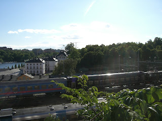 Utsikt+Karlberg - En promenad genom stan med glittriga sommarskor